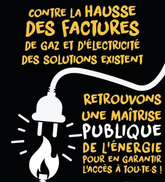 Ensemble refusons la hausse des tarifs de l’énergie