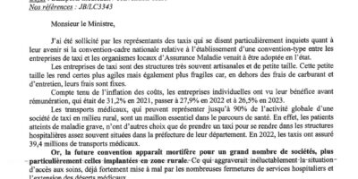 Transport médical : inquiétudes des artisans taxis