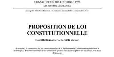 Constitutionnaliser la sécurité sociale