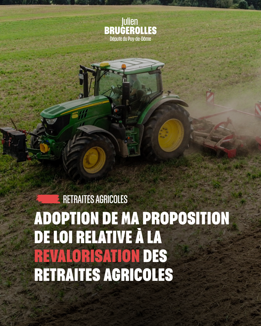 Revalorisation des retraites agricoles : un pas de plus vers des pensions dignes